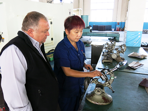 Wafangdian JinYu Bearing Manufacturing's State-of-the-Art Inspection Workshop